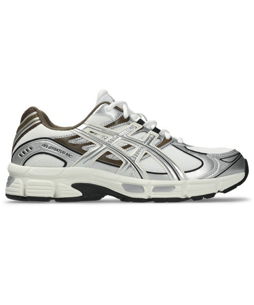 ASICS(アシックス)の「GEL-STRATUS MC / ゲルストラタス エムシー(スニーカー・メンズ・ホワイト×シルバー・26.5/24/23.5/28.5/26/22.5/25/29/23/24.5/28/25.5/27/27.5)」の3枚目の写真