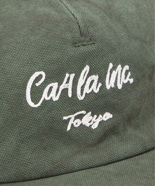 CA4LA(カシラ)の「CL CAP2(キャップ・メンズ・ネイビー/ブラック/グリーン・ONESIZE)」の9枚目の写真