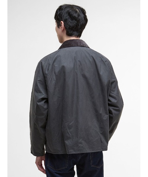 Barbour(バブアー)の「【TRANSPORT / トランスポート】ワックス ショート ジャケット オーバーサイズフィット(ブルゾン・メンズ・グリーン/グレー/ブラック/ベージュ・40/32/42/34/36/38)」の12枚目の写真
