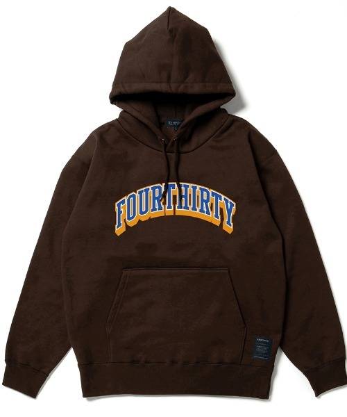 430（フォーサーティ）の「mpa4191-ARCH COLLEGE P-O PARKA プルオーバーパーカー(26-191)（パーカー・メンズ・ブラック/ネイビー/ヘザーグレー/チャコールグレー/ブラウン・1/2/3/0）」の4枚目の写真