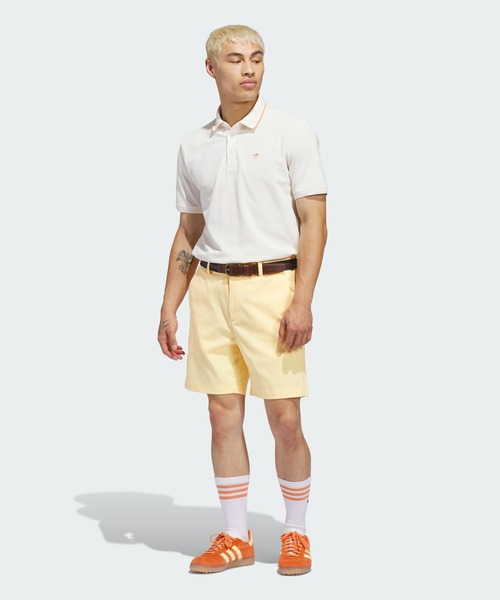 adidas(アディダス)の「オリジナルス ツイストウィーブ ショーツ / ハーフパンツ【adidas Golf/アディダスゴルフ】(その他パンツ・メンズ・イエロー・100/73/76/79/82/85/88/92/96)」の4枚目の写真