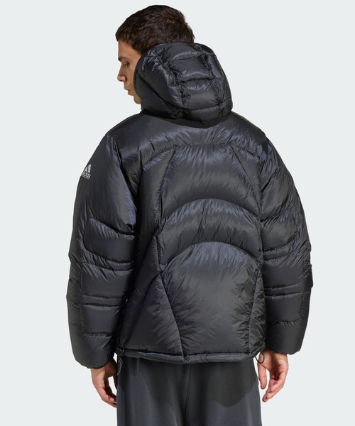adidas(アディダス)の「アディダスEQT Pertexジャケット / アディダスオリジナルス adidas Originals(ダウンジャケット/コート・メンズ・ブラック・XX-LARGE/X-SMALL/X-LARGE/SMALL/MEDIUM/LARGE)」の2枚目の写真