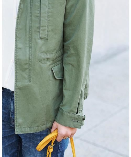 Jewel Changes(ジュエルチェンジズ)の「【WEB限定】○JC C ミリタリー ブルゾン / ミリタリージャケット(ミリタリージャケット・レディース・オリーブ・フリ-)」の15枚目の写真