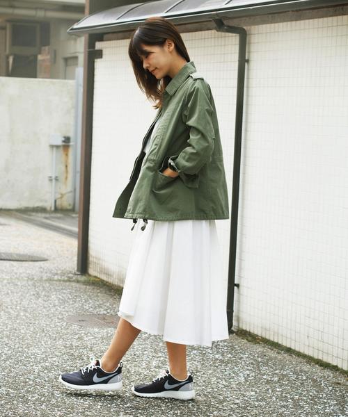 Jewel Changes(ジュエルチェンジズ)の「【WEB限定】○JC C ミリタリー ブルゾン / ミリタリージャケット(ミリタリージャケット・レディース・オリーブ・フリ-)」の18枚目の写真