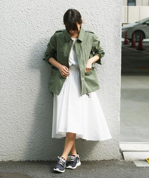 Jewel Changes(ジュエルチェンジズ)の「【WEB限定】○JC C ミリタリー ブルゾン / ミリタリージャケット(ミリタリージャケット・レディース・オリーブ・フリ-)」の17枚目の写真