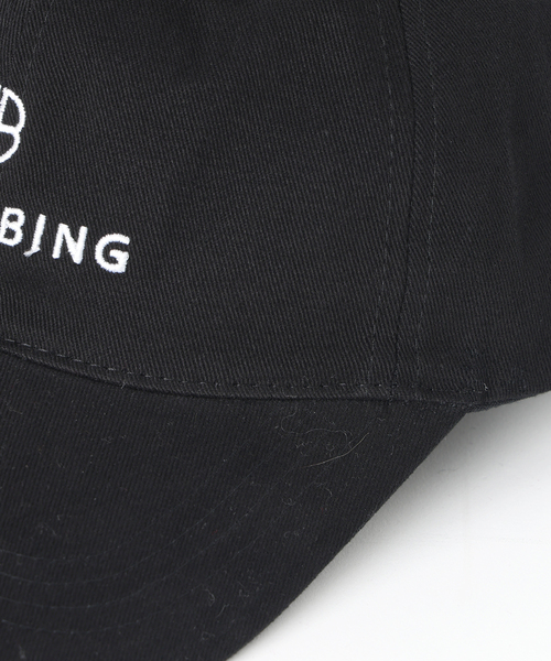 plage(プラージュ)の「ANINE BING / アニービン JEREMY BASEBALL キャップ(キャップ・レディース・ブラック/タン・FREE)」の3枚目の写真