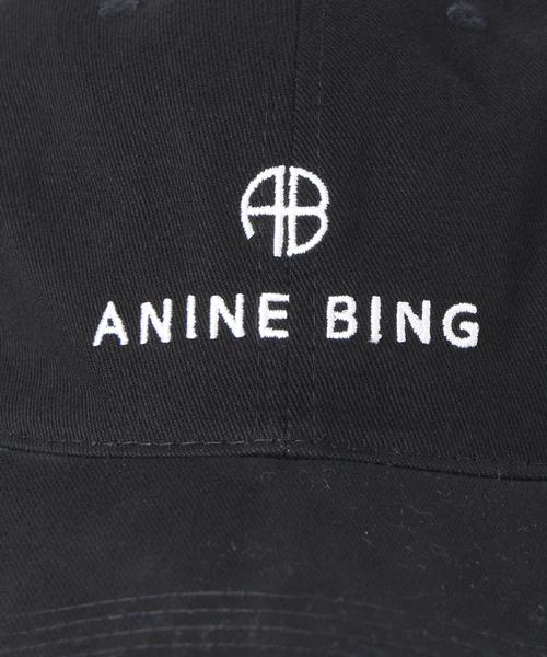 plage(プラージュ)の「ANINE BING / アニービン JEREMY BASEBALL キャップ(キャップ・レディース・ブラック/タン・FREE)」の9枚目の写真