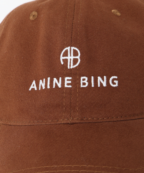 plage(プラージュ)の「ANINE BING / アニービン JEREMY BASEBALL キャップ(キャップ・レディース・ブラック/タン・FREE)」の12枚目の写真