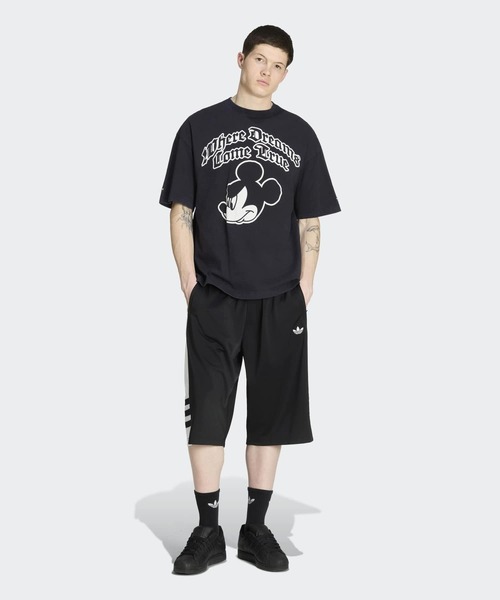 adidas（アディダス）の「adidas Disney ミッキーマウス ドリーム　Tシャツ / アディダスオリジナルス adidas Originals（Tシャツ/カットソー・メンズ・ブラック・LARGE/X-LARGE/MEDIUM/SMALL/X-SMALL/XX-LARGE/3XL）」の5枚目の写真