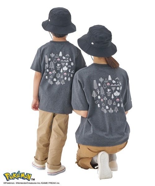 LOGOS(ロゴス)の「【LOGOS/ロゴス】ポケモンコラボ プリントTシャツ(Tシャツ/カットソー・メンズ・チャコールグレー/ホワイト・XS/S/M/L/XL)」の9枚目の写真