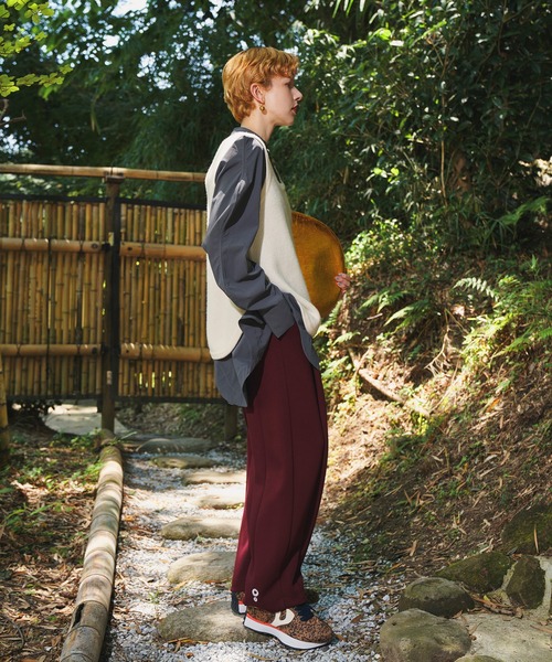 OMMO（オーエムエムオー）の「ASYMME KNIT VEST（ベスト・レディース・ホワイト/グレー/ブラック・F）」の9枚目の写真