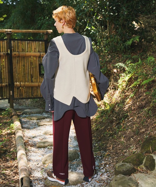 OMMO（オーエムエムオー）の「ASYMME KNIT VEST（ベスト・レディース・ホワイト/グレー/ブラック・F）」の10枚目の写真