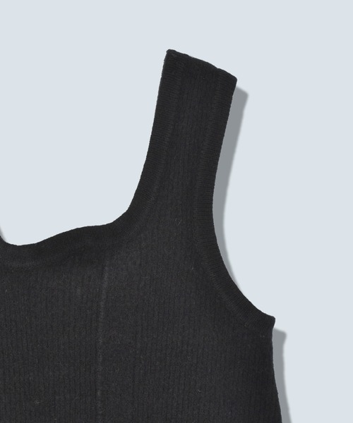 OMMO（オーエムエムオー）の「ASYMME KNIT VEST（ベスト・レディース・ホワイト/グレー/ブラック・F）」の21枚目の写真