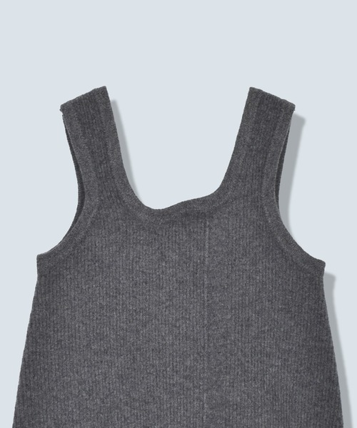 OMMO（オーエムエムオー）の「ASYMME KNIT VEST（ベスト・レディース・ホワイト/グレー/ブラック・F）」の14枚目の写真