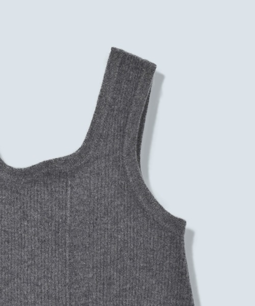 OMMO（オーエムエムオー）の「ASYMME KNIT VEST（ベスト・レディース・ホワイト/グレー/ブラック・F）」の15枚目の写真