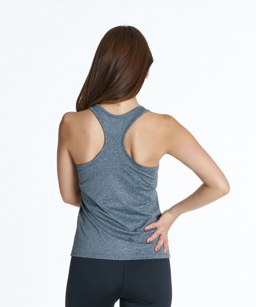 ROXY（ロキシー）の「ROXY FITNESS MY 1ST ROXY TANK VER2 タンクトップ /速乾/UVカット/水陸両用/ミディアムサポート 【2026年秋冬モデル】/ロキシー（タンクトップ・レディース・ピンク/グレー/カーキ/ブラック・SMALL/MEDIUM/LARGE）」の8枚目の写真