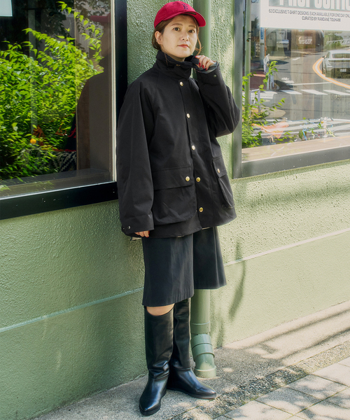 Spick & Span（スピックアンドスパン）の「《40周年 別注 / 》Barbour / バブアー for Spick & Span（その他アウター・レディース・ブラウン/ブラック・FREE）」の5枚目の写真
