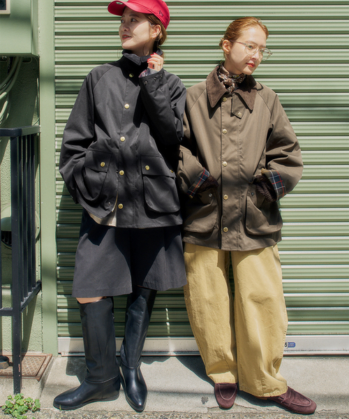 Spick & Span（スピックアンドスパン）の「《40周年 別注 / 》Barbour / バブアー for Spick & Span（その他アウター・レディース・ブラウン/ブラック・FREE）」の7枚目の写真