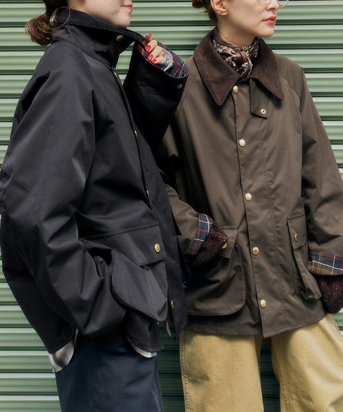 Spick & Span（スピックアンドスパン）の「《40周年 別注 / 》Barbour / バブアー for Spick & Span（その他アウター・レディース・ブラウン/ブラック・FREE）」の8枚目の写真