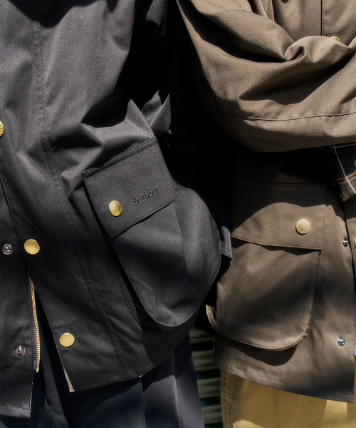 Spick & Span（スピックアンドスパン）の「《40周年 別注 / 》Barbour / バブアー for Spick & Span（その他アウター・レディース・ブラウン/ブラック・FREE）」の9枚目の写真