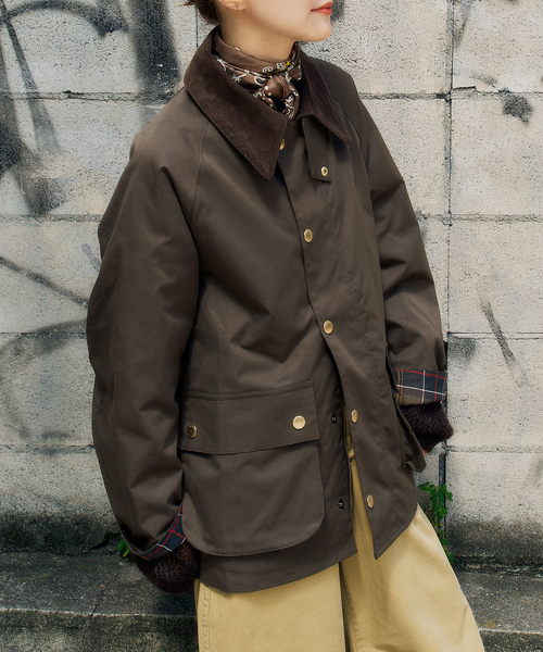 Spick & Span（スピックアンドスパン）の「《40周年 別注 / 》Barbour / バブアー for Spick & Span（その他アウター・レディース・ブラウン/ブラック・FREE）」の14枚目の写真