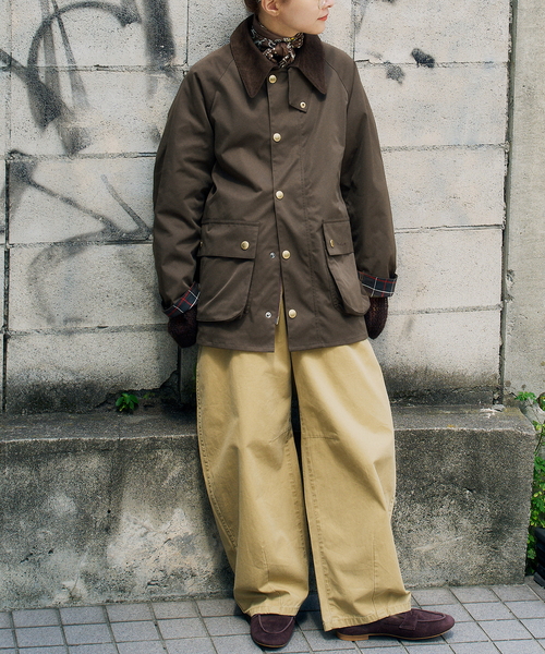Spick & Span（スピックアンドスパン）の「《40周年 別注 / 》Barbour / バブアー for Spick & Span（その他アウター・レディース・ブラウン/ブラック・FREE）」の17枚目の写真