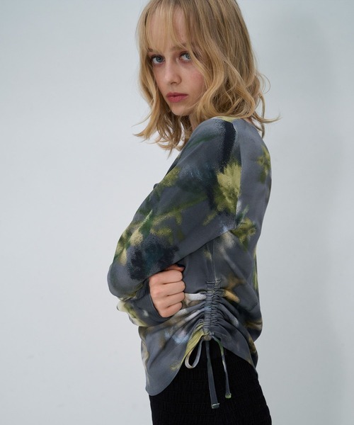 HARE(ハレ)の「ツイストデザインカットソー(HARE)(Tシャツ/カットソー・レディース・ブラック/イエロー/レッド・FREE)」の20枚目の写真