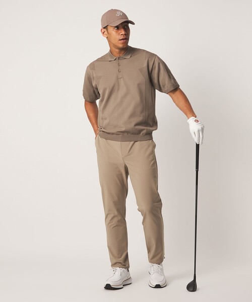UNITED ARROWS GOLF(ユナイテッドアローズゴルフ)の「メンズ ストームフリース ライト パンツ 撥水 透湿性 2WAYストレッチ(その他パンツ・メンズ・ブラック/ベージュ・XL/L/M)」の6枚目の写真