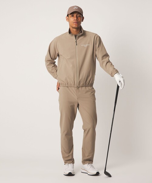 UNITED ARROWS GOLF(ユナイテッドアローズゴルフ)の「メンズ ストームフリース ライト パンツ 撥水 透湿性 2WAYストレッチ(その他パンツ・メンズ・ブラック/ベージュ・XL/L/M)」の9枚目の写真