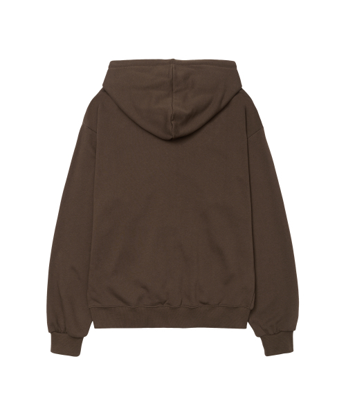 AMESWORLDWIDE(アメスワールドワイド)の「STANDARD LOGO HOODIE ZIP-UP BROWN(パーカー・レディース・その他・SMALL/MEDIUM)」の17枚目の写真