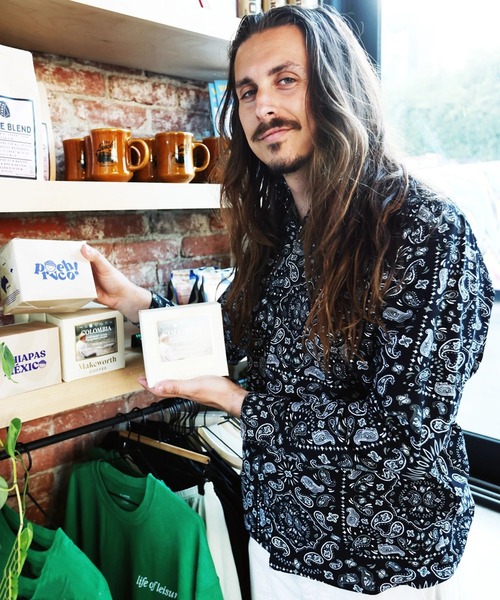 COOKMAN(クックマン)の「Cookman クックマン ワークシャツ Work Shirts Long Sleeve(シャツ/ブラウス・メンズ・ライトブルー/ベージュ/ブラック・MEDIUM/LARGE)」の22枚目の写真