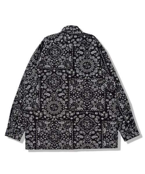 COOKMAN(クックマン)の「Cookman クックマン ワークシャツ Work Shirts Long Sleeve(シャツ/ブラウス・メンズ・ライトブルー/ベージュ/ブラック・MEDIUM/LARGE)」の11枚目の写真