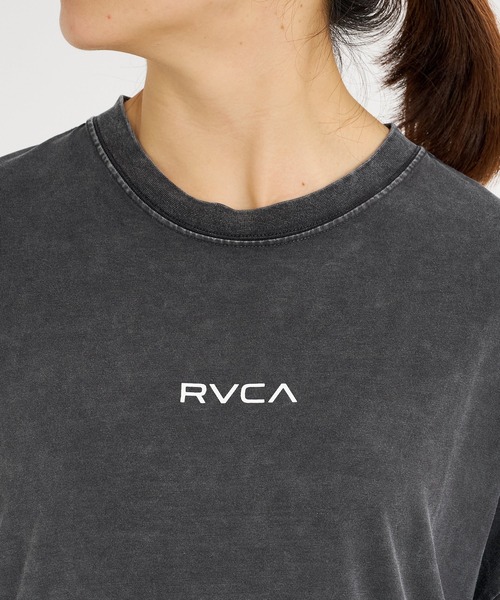 RVCA（ルーカ）の「RVCA ウィメンズ ALLARCH LS TEE ロンT 【2026年秋冬モデル】/ルーカストレッチドライUVカットバックプリント長袖ロンT（Tシャツ/カットソー・レディース・イエロー系その他/ブラック系その他2/ブラック系その他3/ホワイト/ブラック・SMALL/MEDIUM/LARGE）」の6枚目の写真