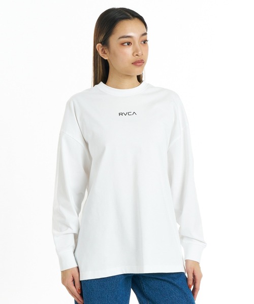 RVCA（ルーカ）の「RVCA ウィメンズ ALLARCH LS TEE ロンT 【2026年秋冬モデル】/ルーカストレッチドライUVカットバックプリント長袖ロンT（Tシャツ/カットソー・レディース・イエロー系その他/ブラック系その他2/ブラック系その他3/ホワイト/ブラック・SMALL/MEDIUM/LARGE）」の17枚目の写真