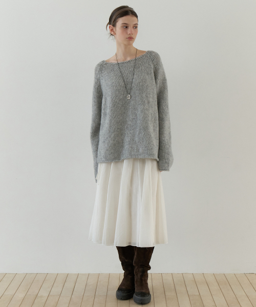 RE_L（リエル）の「ローワン シアースカート（クリーム）（スカート・レディース・その他・SMALL/MEDIUM）」の3枚目の写真