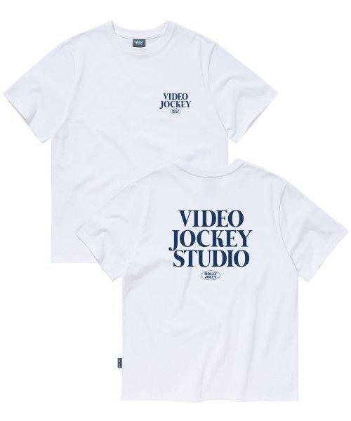 Video Jockey（ビデオジョッキー）の「正直クリーンクリーンロゴTシャツ[ホワイト]（Tシャツ/カットソー・レディース・ホワイト・LARGE）」の2枚目の写真