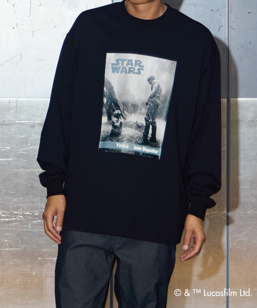 MASTER FRAME(マスターフレーム )の「MASTER FRAME / STARWARS / クラシックフォトTシャツ(Tシャツ/カットソー・メンズ・ホワイト/ブラック・1/3/4)」の2枚目の写真