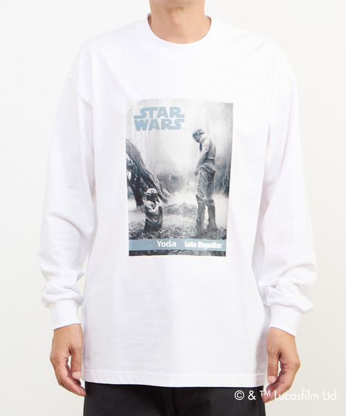 MASTER FRAME(マスターフレーム )の「MASTER FRAME / STARWARS / クラシックフォトTシャツ(Tシャツ/カットソー・メンズ・ホワイト/ブラック・1/3/4)」の3枚目の写真