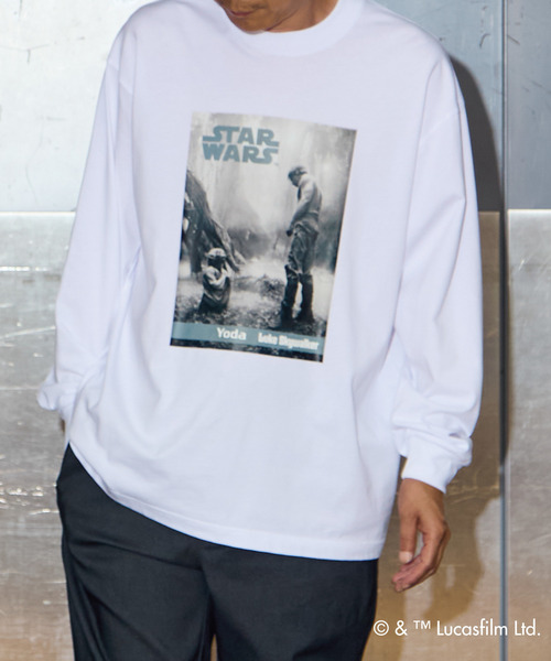 MASTER FRAME(マスターフレーム )の「MASTER FRAME / STARWARS / クラシックフォトTシャツ(Tシャツ/カットソー・メンズ・ホワイト/ブラック・1/3/4)」の22枚目の写真