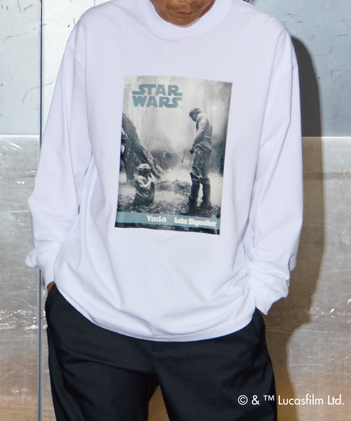 MASTER FRAME(マスターフレーム )の「MASTER FRAME / STARWARS / クラシックフォトTシャツ(Tシャツ/カットソー・メンズ・ホワイト/ブラック・1/3/4)」の21枚目の写真