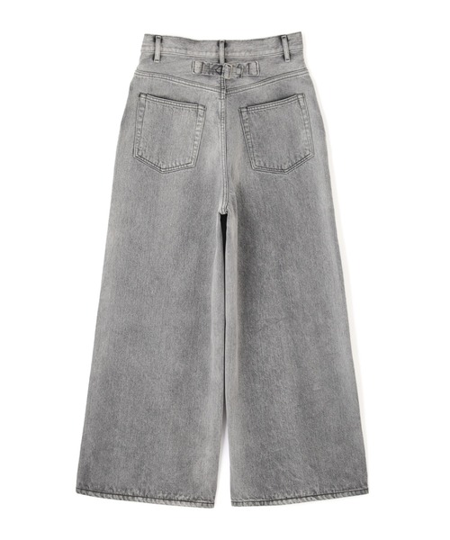 YLEVE(イレーヴ)の「YLEVE / 13.5oz DENIM HIGH WAIST WIDE FADE(デニムパンツ・レディース・ブルー/ブラック・2/0/1)」の19枚目の写真