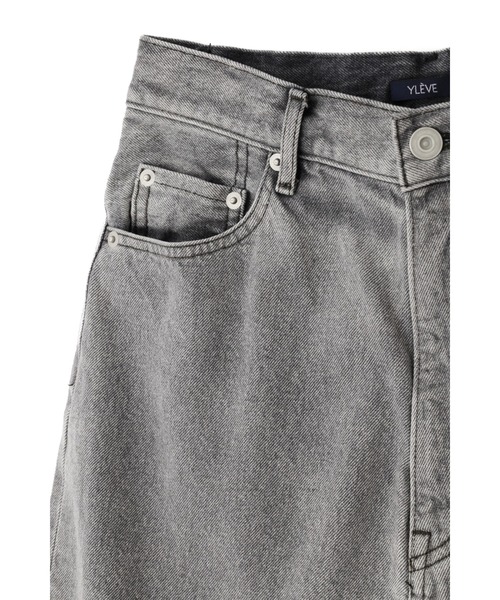 YLEVE(イレーヴ)の「YLEVE / 13.5oz DENIM HIGH WAIST WIDE FADE(デニムパンツ・レディース・ブルー/ブラック・2/0/1)」の21枚目の写真