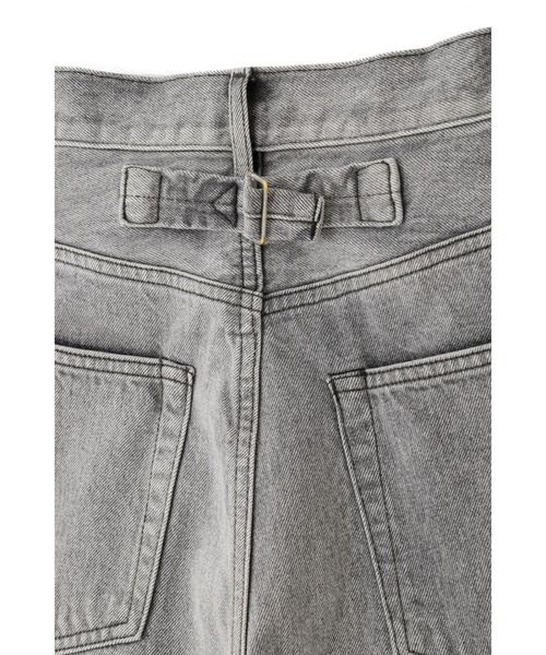 YLEVE(イレーヴ)の「YLEVE / 13.5oz DENIM HIGH WAIST WIDE FADE(デニムパンツ・レディース・ブルー/ブラック・2/0/1)」の11枚目の写真