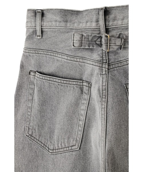 YLEVE(イレーヴ)の「YLEVE / 13.5oz DENIM HIGH WAIST WIDE FADE(デニムパンツ・レディース・ブルー/ブラック・2/0/1)」の12枚目の写真