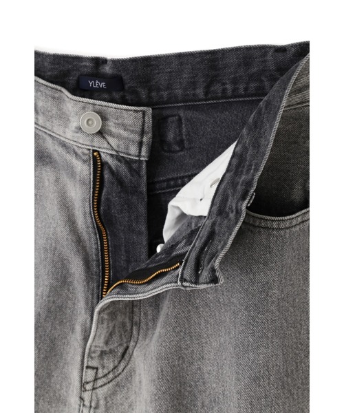 YLEVE(イレーヴ)の「YLEVE / 13.5oz DENIM HIGH WAIST WIDE FADE(デニムパンツ・レディース・ブルー/ブラック・2/0/1)」の14枚目の写真