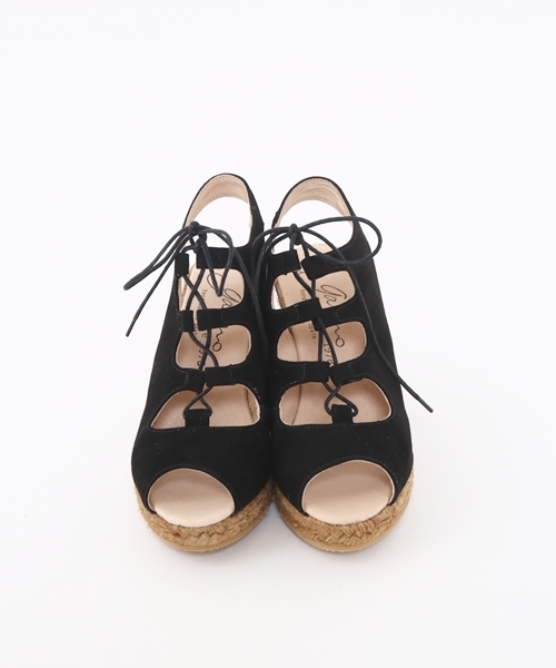 GAIMO（ガイモ）の「GAIMOGOSSIP（サンダル・レディース・ブラック/ホワイト/キャメル・37/38/36）」の4枚目の写真