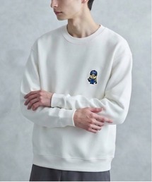 【minions/ミニオンズ】裏起毛キャラクタークルーネックスウェットトレーナー ユニセックス
