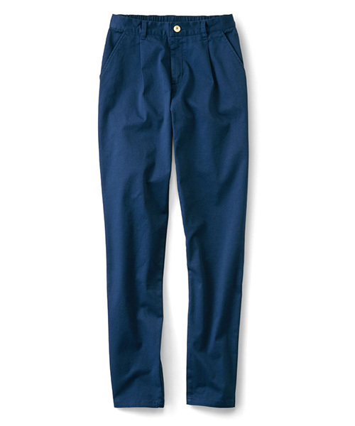 Live in comfort（リブインコンフォート）の「【股下丈が選べる】リブ　イン　コンフォート　美脚キャロットラインのストレッチカラーパンツ　　　（その他パンツ・レディース・カーキ/イエロー/ピンク/ホワイト/キャメル/ブラック/ネイビー/ベージュ/チェック/ホワイト系その他/ブラック系その他・8/4/3/9/10/1/11/6/13/7/12/2/5）」の20枚目の写真