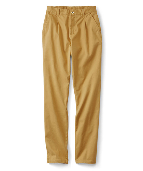 Live in comfort（リブインコンフォート）の「【股下丈が選べる】リブ　イン　コンフォート　美脚キャロットラインのストレッチカラーパンツ　　　（その他パンツ・レディース・カーキ/イエロー/ピンク/ホワイト/キャメル/ブラック/ネイビー/ベージュ/チェック/ホワイト系その他/ブラック系その他・8/4/3/9/10/1/11/6/13/7/12/2/5）」の21枚目の写真