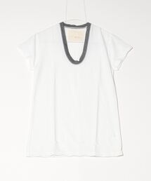 v::room�i���B���[���j�́u�yV::ROOM �z�u�C ���[��/ tencel stretch S/S crew�iT�V���c/�J�b�g�\�[�j�v